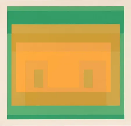 Screenprint Albers - I-S Va 6, from Six Variants