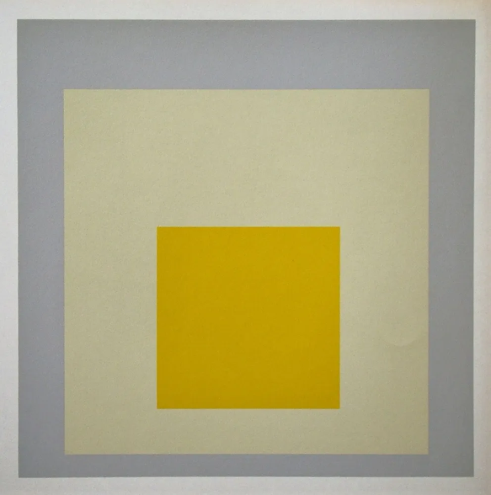 Screenprint Albers - Impact, 1965