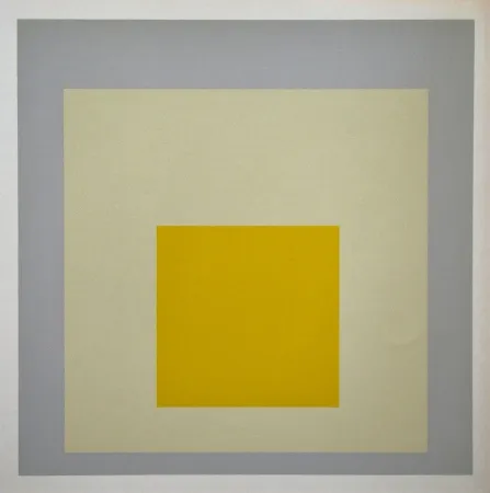 Screenprint Albers - Impact, 1965