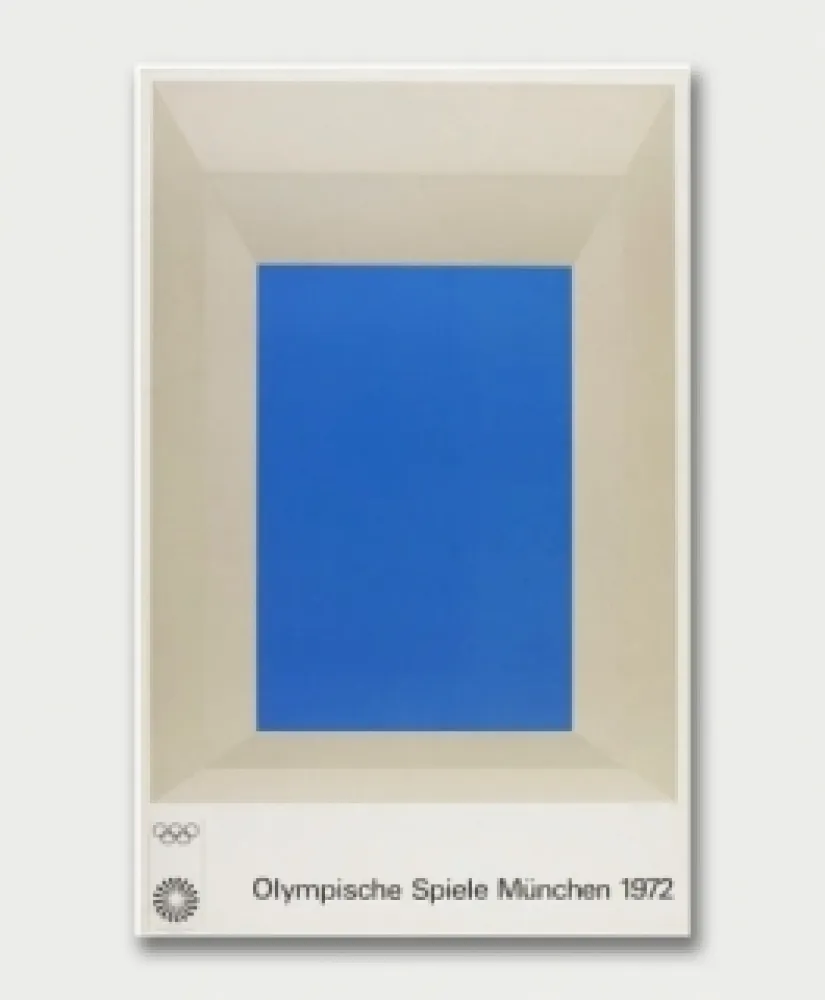 Screenprint Albers - Jeux Olympiques de Munich 1972