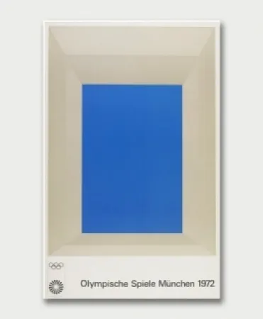 Screenprint Albers - Jeux Olympiques de Munich 1972