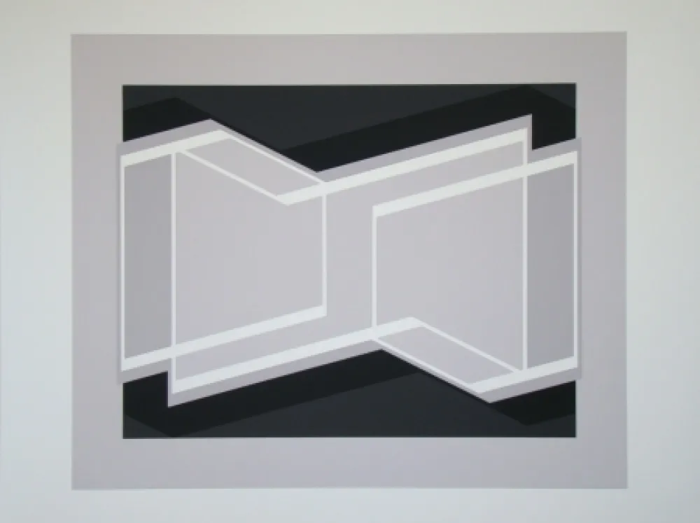 Screenprint Albers - Kinetic