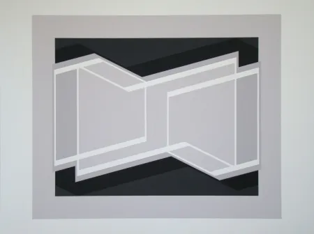 Screenprint Albers - Kinetic