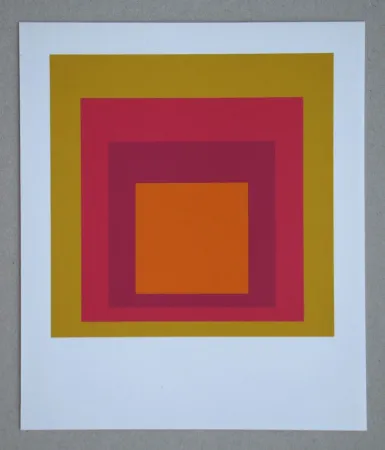 Screenprint Albers - La Tehuana