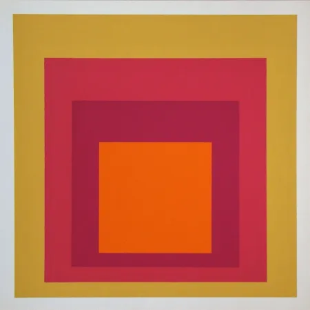 Screenprint Albers - La Tehuana, 1951
