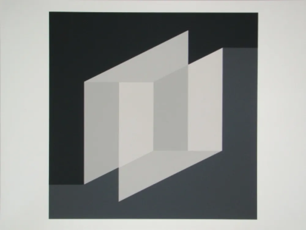 Screenprint Albers - Never Before