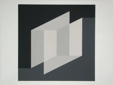 Screenprint Albers - Never Before