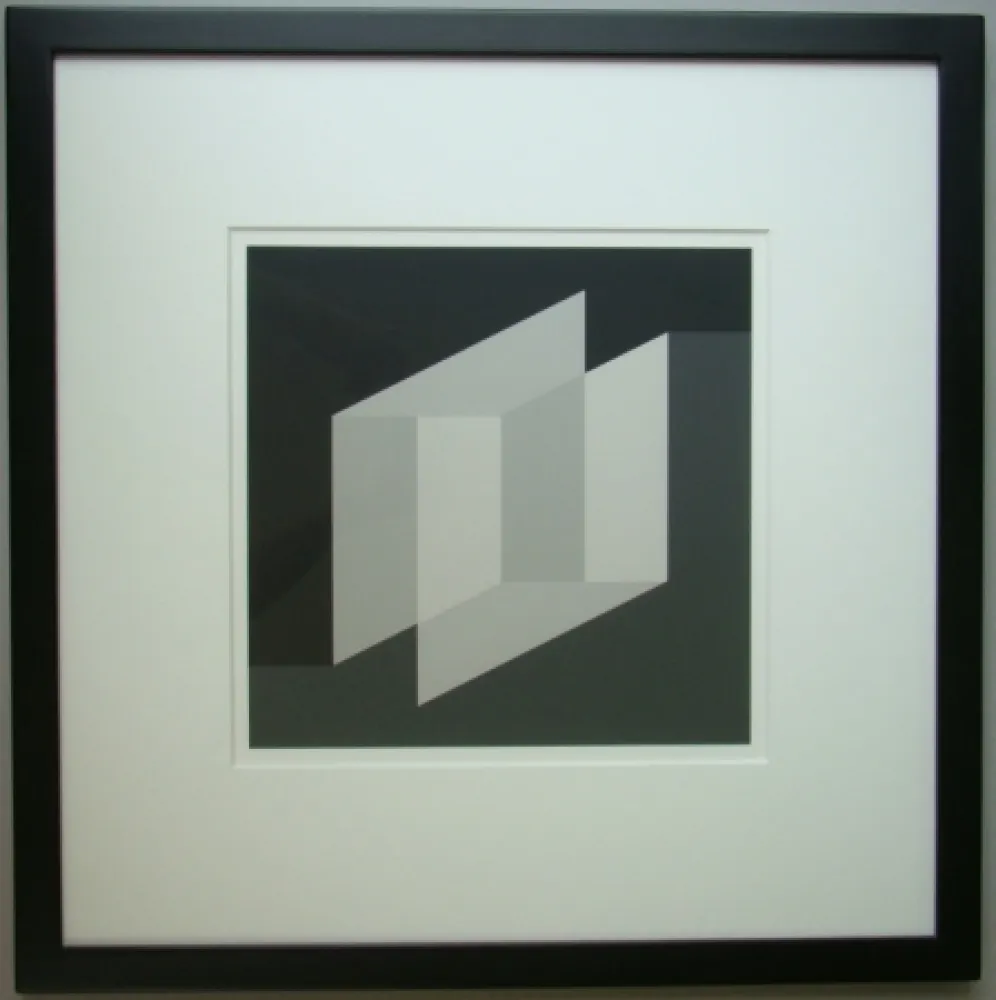 Screenprint Albers - Never Before