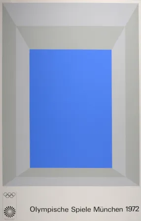 Screenprint Albers - Olympische Spiele München 1972, 1970 - Hand-signed