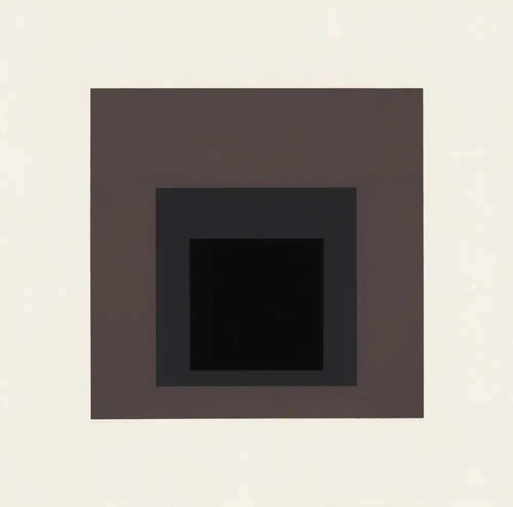 Screenprint Albers - Pompeian
