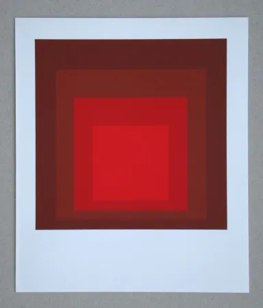 Screenprint Albers - R-I d-5