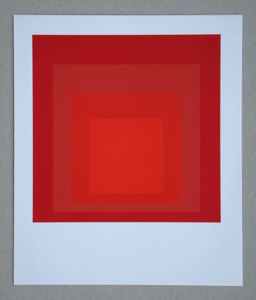 Screenprint Albers - R-III a-4