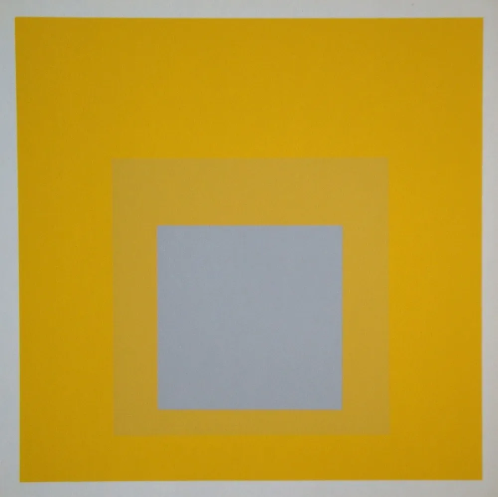 Screenprint Albers - Selected, 1959