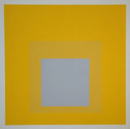 Screenprint Albers - Selected, 1959