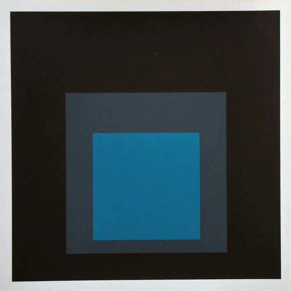 Screenprint Albers - Set Off, 1960