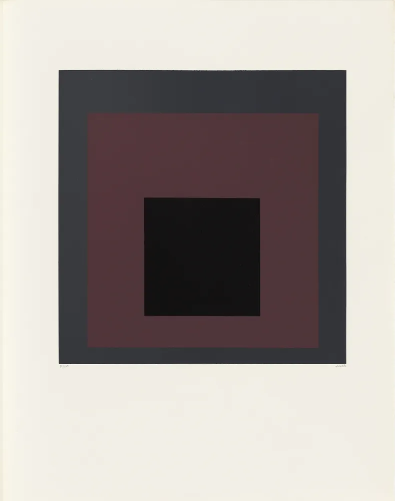 Screenprint Albers - Sheet 5 from 