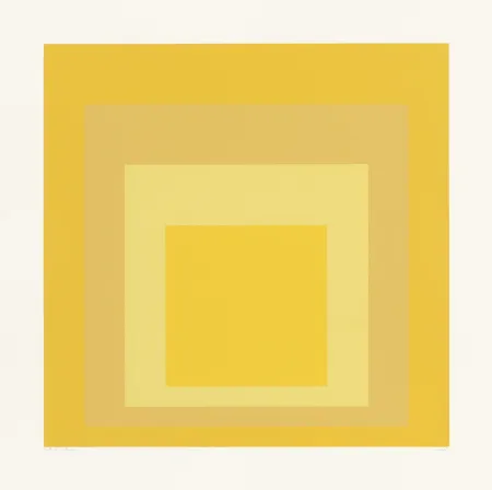 Screenprint Albers - SP X