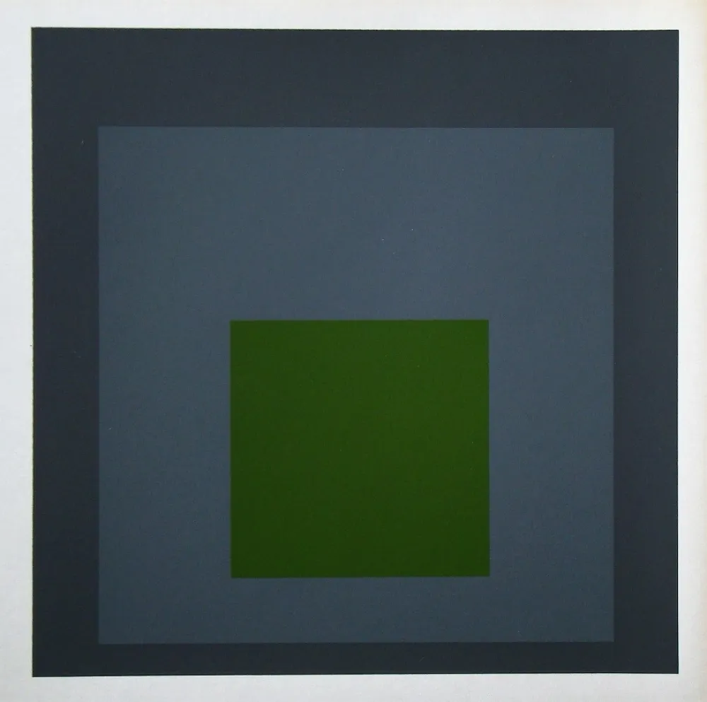 Screenprint Albers - Thaw, 1961