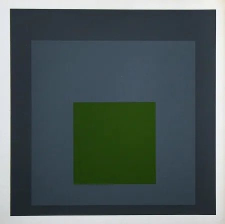 Screenprint Albers - Thaw, 1961