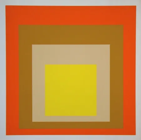 Screenprint Albers - Yes Sir, 1955