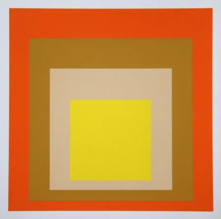Screenprint Albers - Yes Sir, 1955