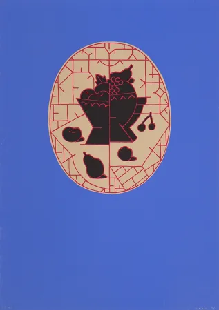 Screenprint Alcain - Bodegón