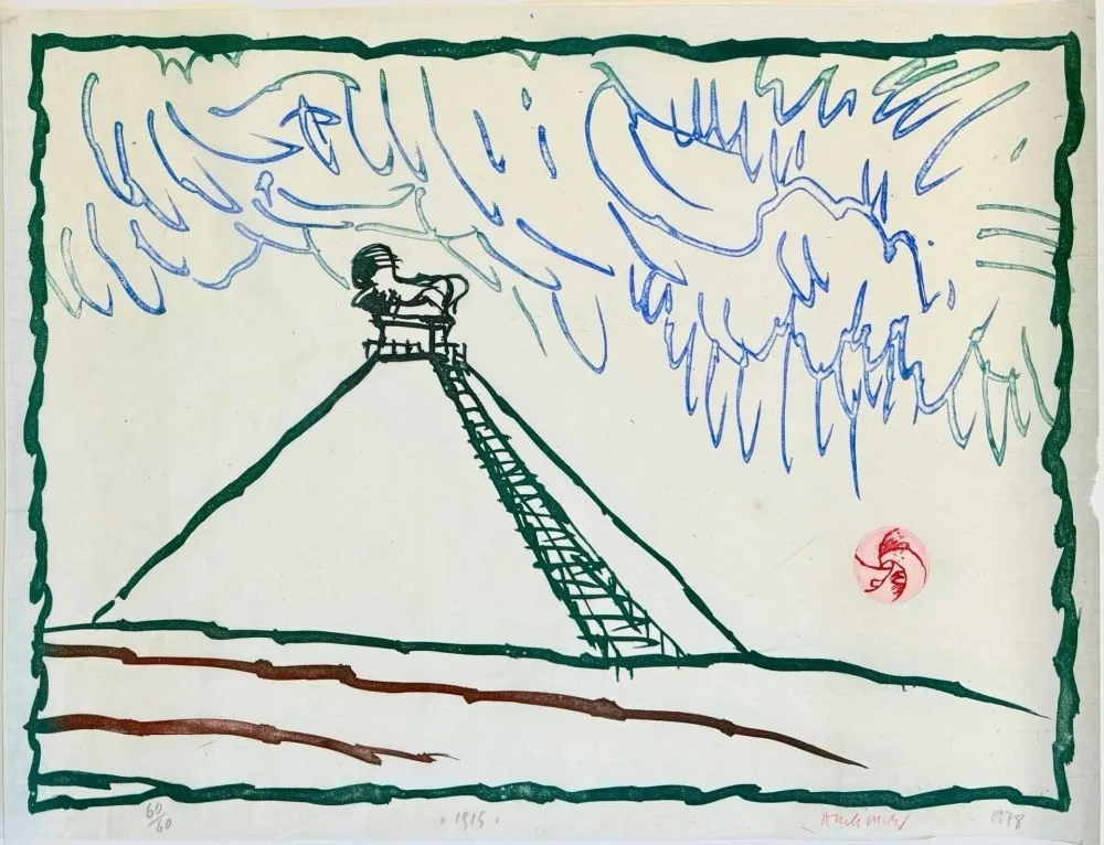 Engraving Alechinsky - 1815