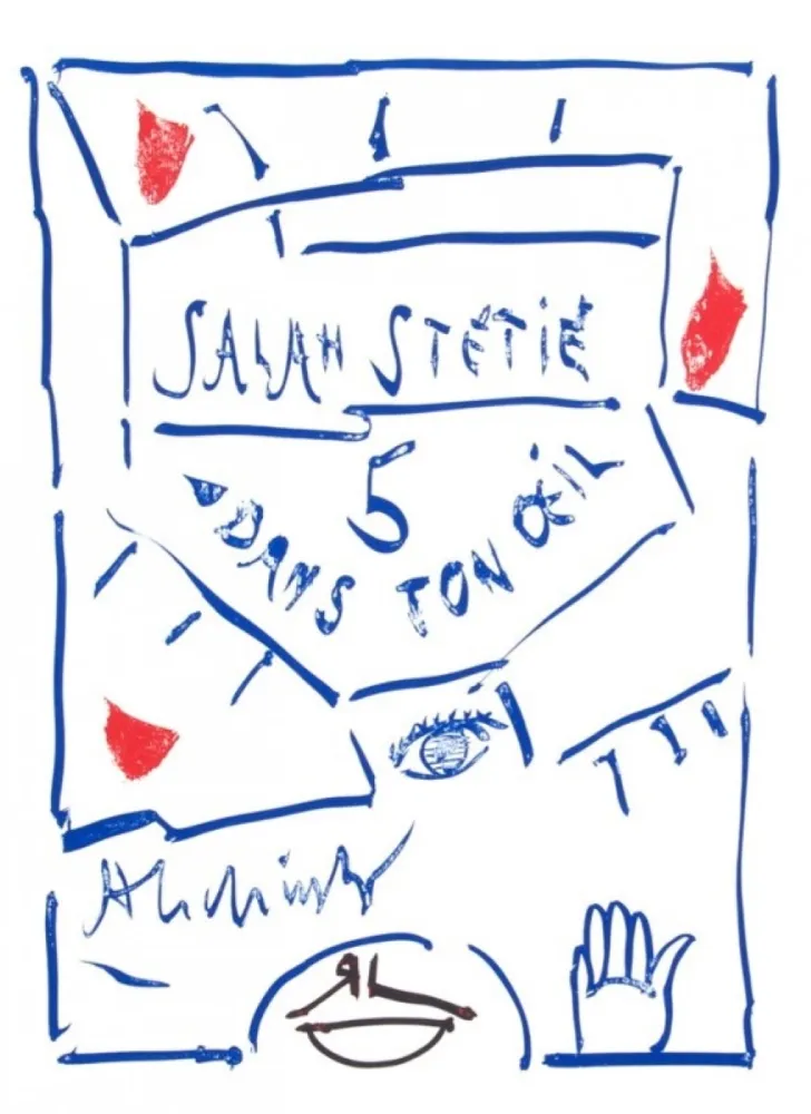 Illustrated Book Alechinsky - 5 dans ton œil