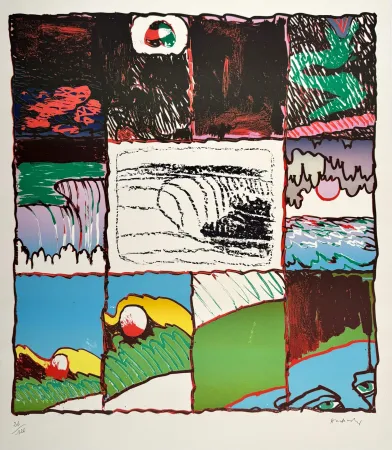 Lithograph Alechinsky - À l'imprimerie 