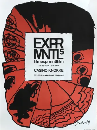 Lithograph Alechinsky - Affiche lithographique