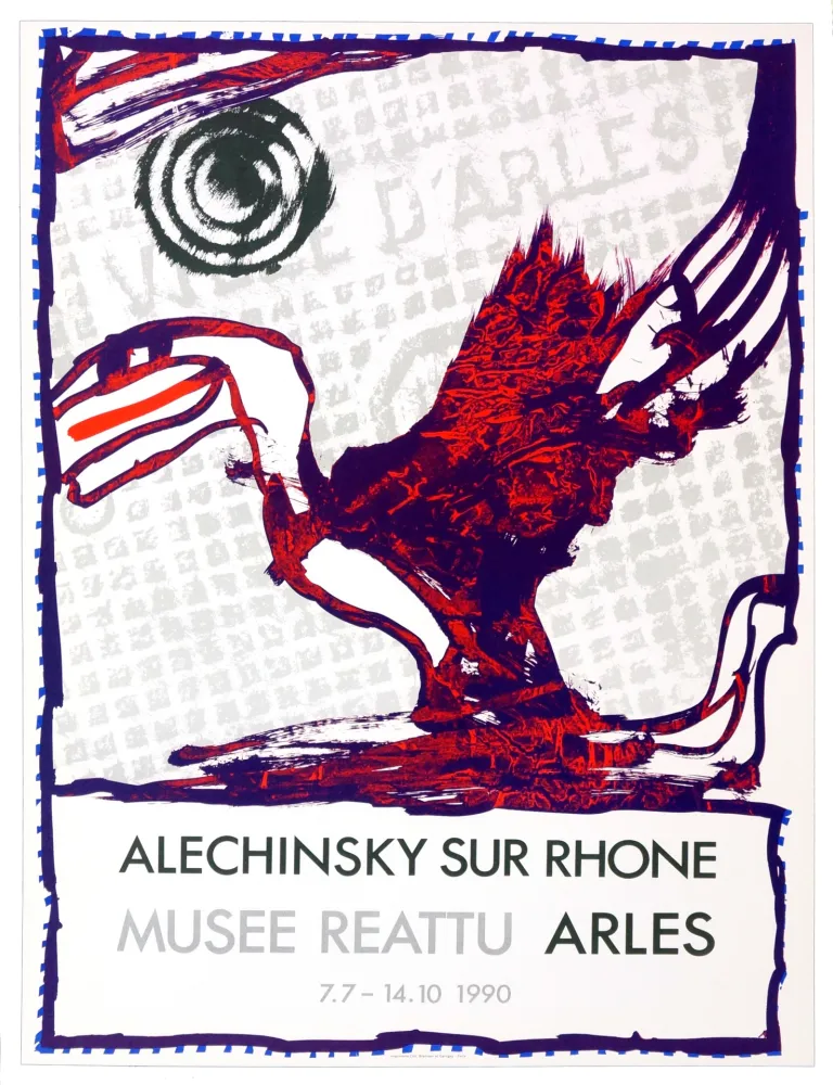 Poster Alechinsky - Alechinsky sur Rhône