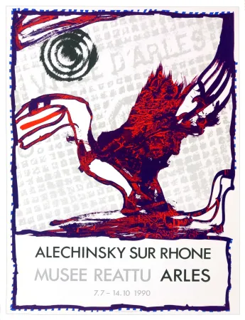 Poster Alechinsky - Alechinsky sur Rhône