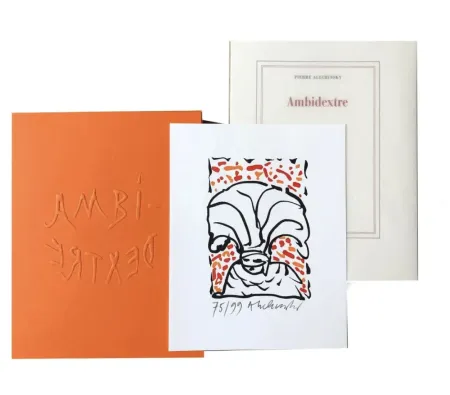 Illustrated Book Alechinsky - Ambidextre