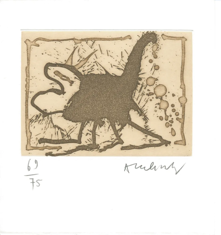 Etching Alechinsky - Archèmes
