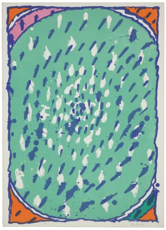 Lithograph Alechinsky - Arène