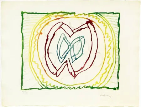 Engraving Alechinsky - Astres et désastres