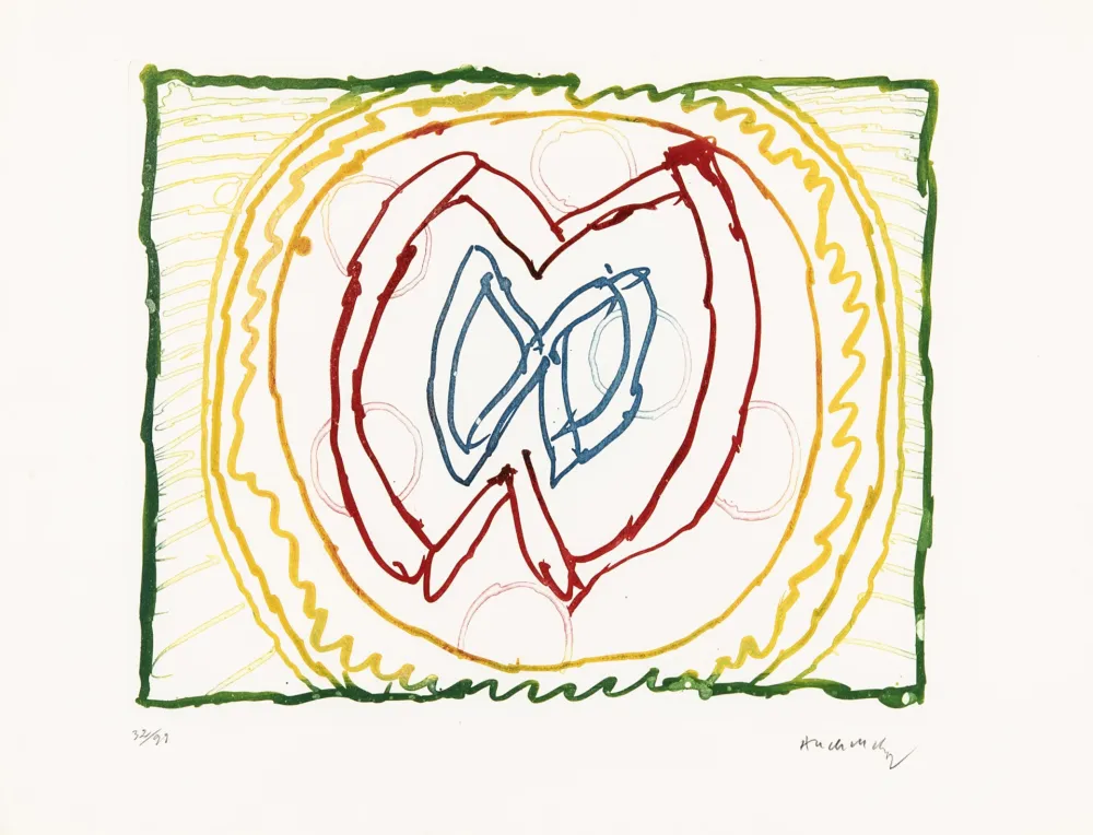 Engraving Alechinsky - Astres et désastres V