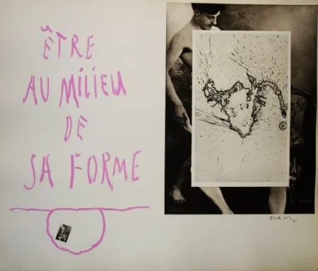 Etching And Aquatint Alechinsky - Au milieu de sa forme