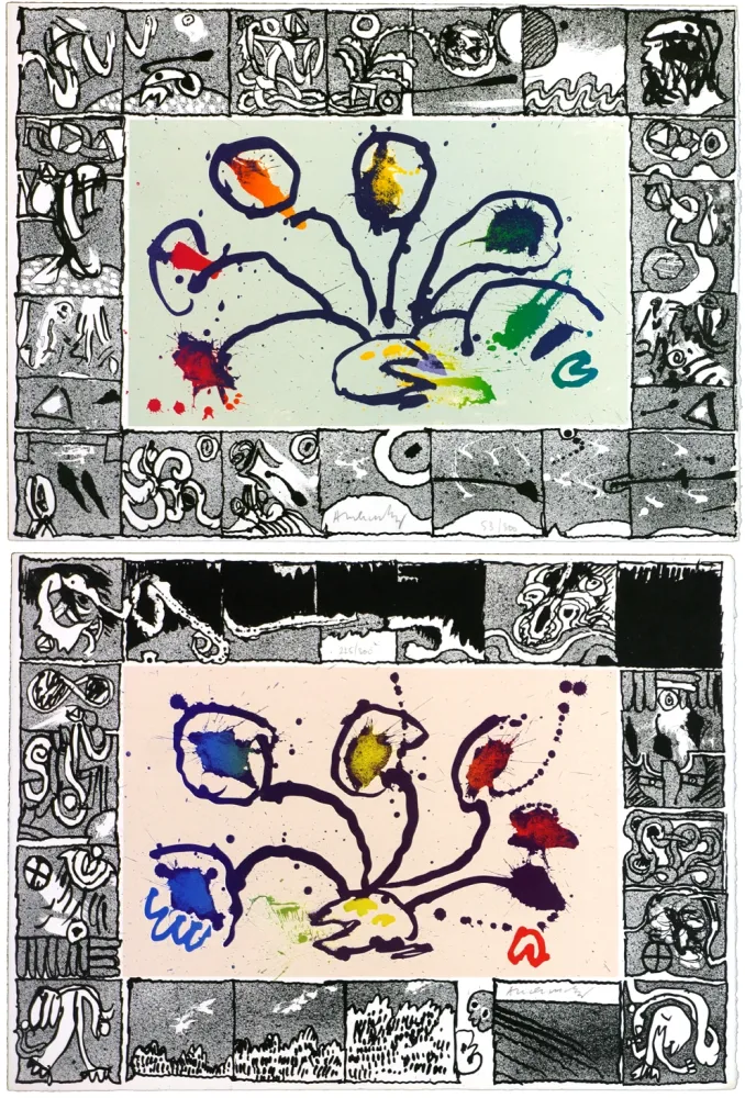 Illustrated Book Alechinsky - Babord/Tribord