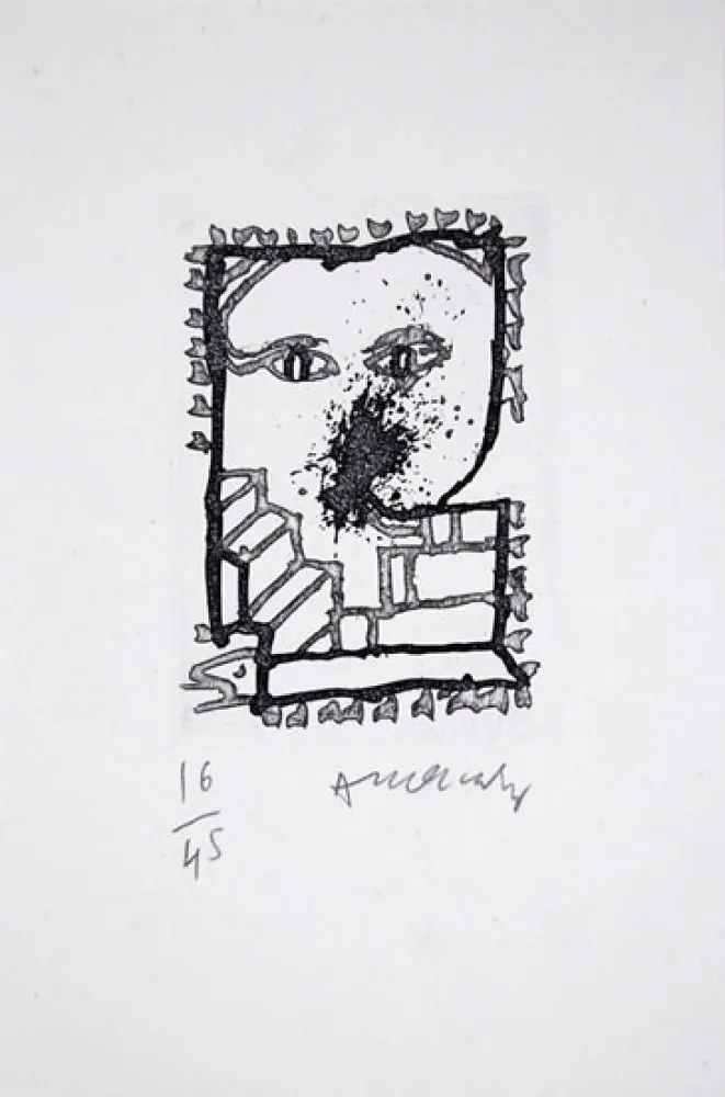 Illustrated Book Alechinsky - Baluchon et ricochets - nrf