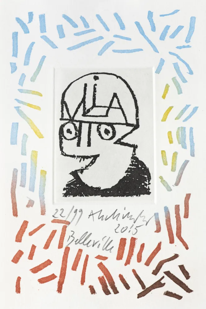 Etching Alechinsky - Belleville (Oldies)