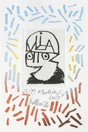 Etching Alechinsky - Belleville (Oldies)