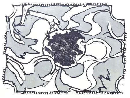 Lithograph Alechinsky - Caféine