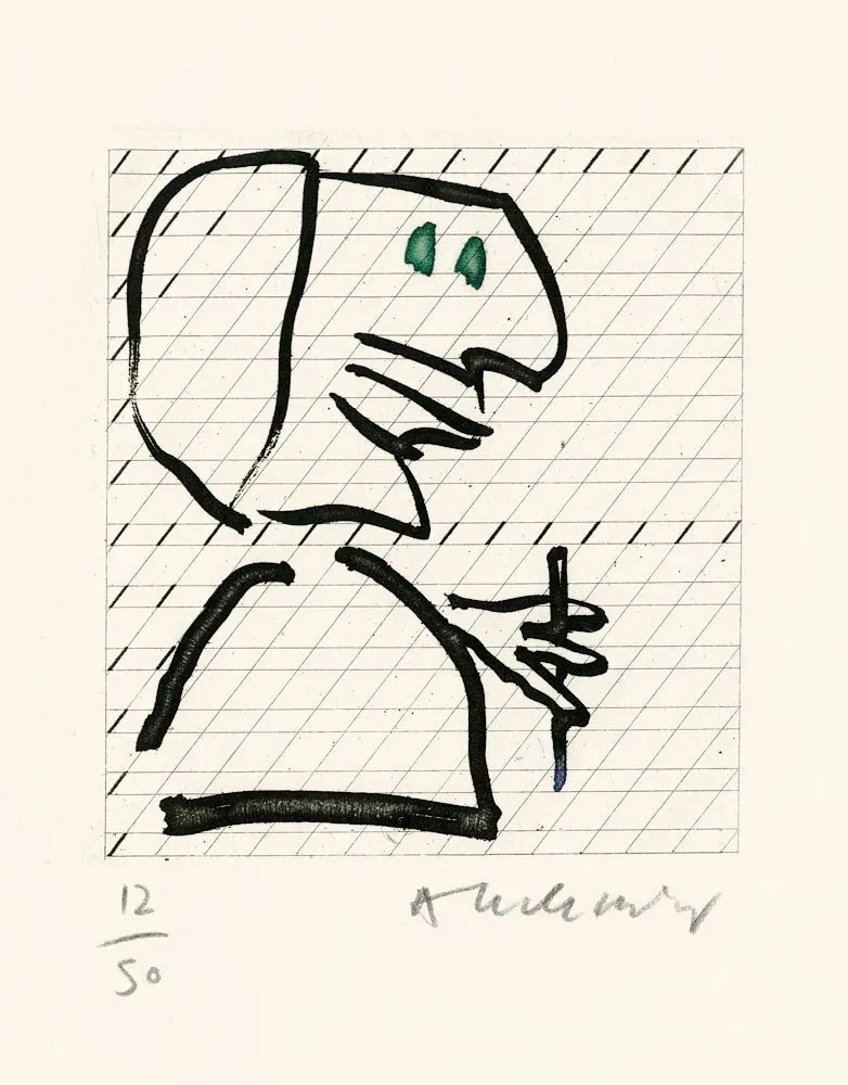 Illustrated Book Alechinsky - Cantiques Polychromes