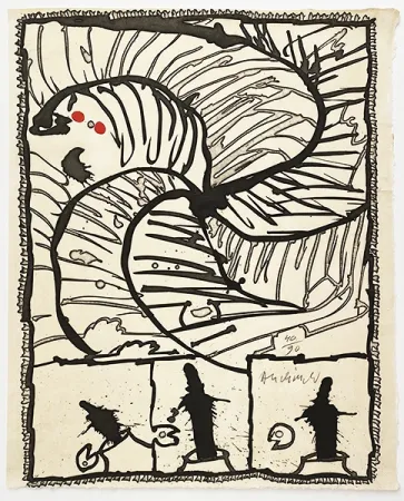 Etching Alechinsky - Centrifuge