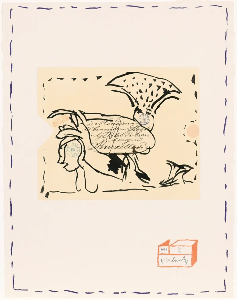 Engraving Alechinsky - Chaque matin 01