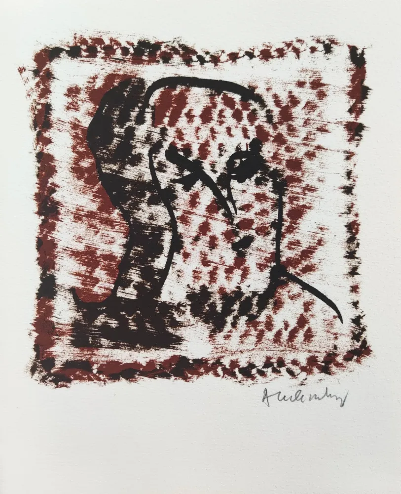 Lithograph Alechinsky - Choses rapportées du Japon