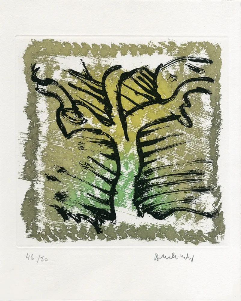 Etching And Aquatint Alechinsky - Choses rapportées du Japon