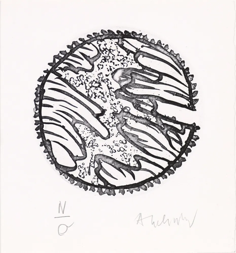 Etching And Aquatint Alechinsky - Chronique de la neige