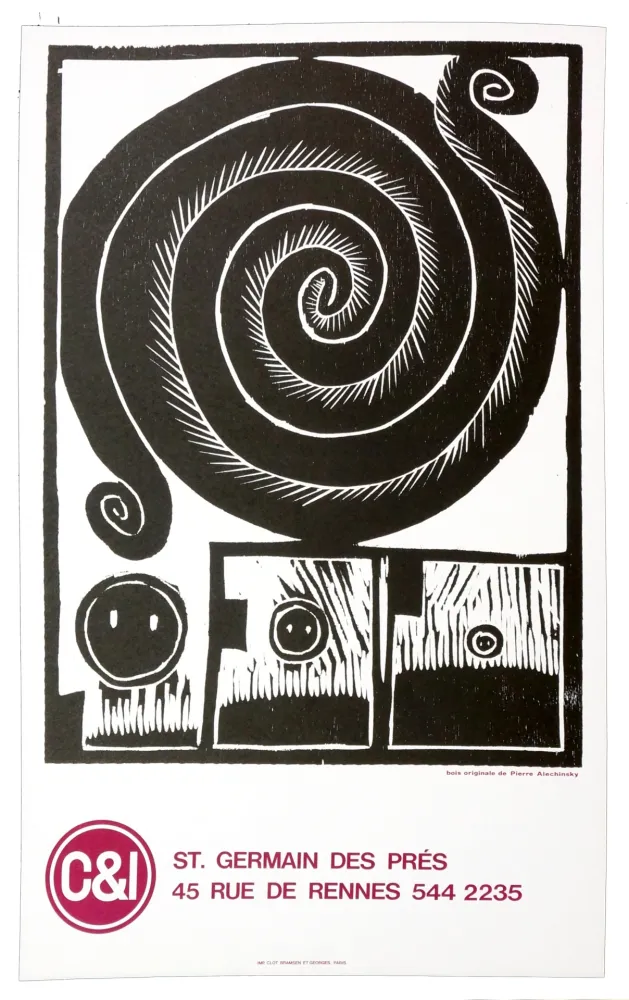 Lithograph Alechinsky - C&I